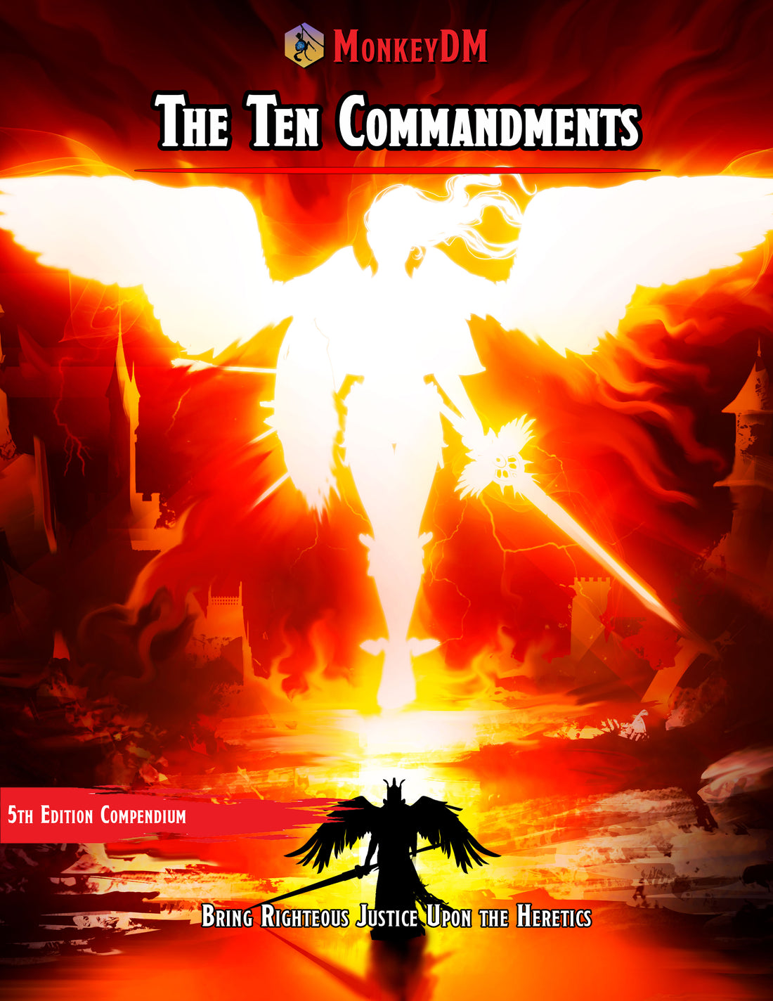 The 10 Commandments ! - A Supplement for D&D 5e turning all 10 of the Commandments into Monsters