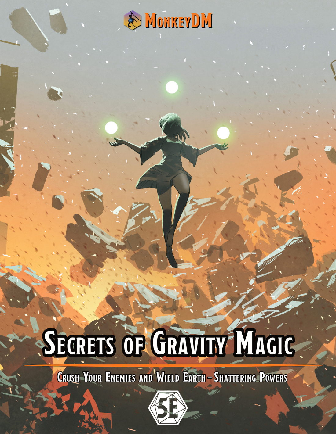 Secrets of Gravity Magic - A DnD 5e Compendium full of options to unleash the power of gravity!