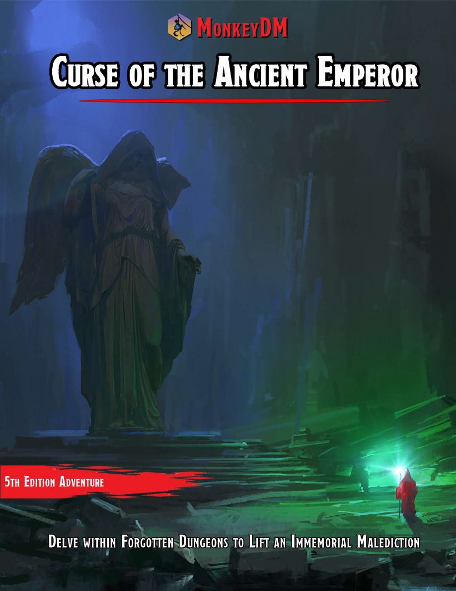 Curse of the Ancient Emperor - Free Level 10 One-Shot for 4-6 players, Dive in Aztec Inspired Ruins!