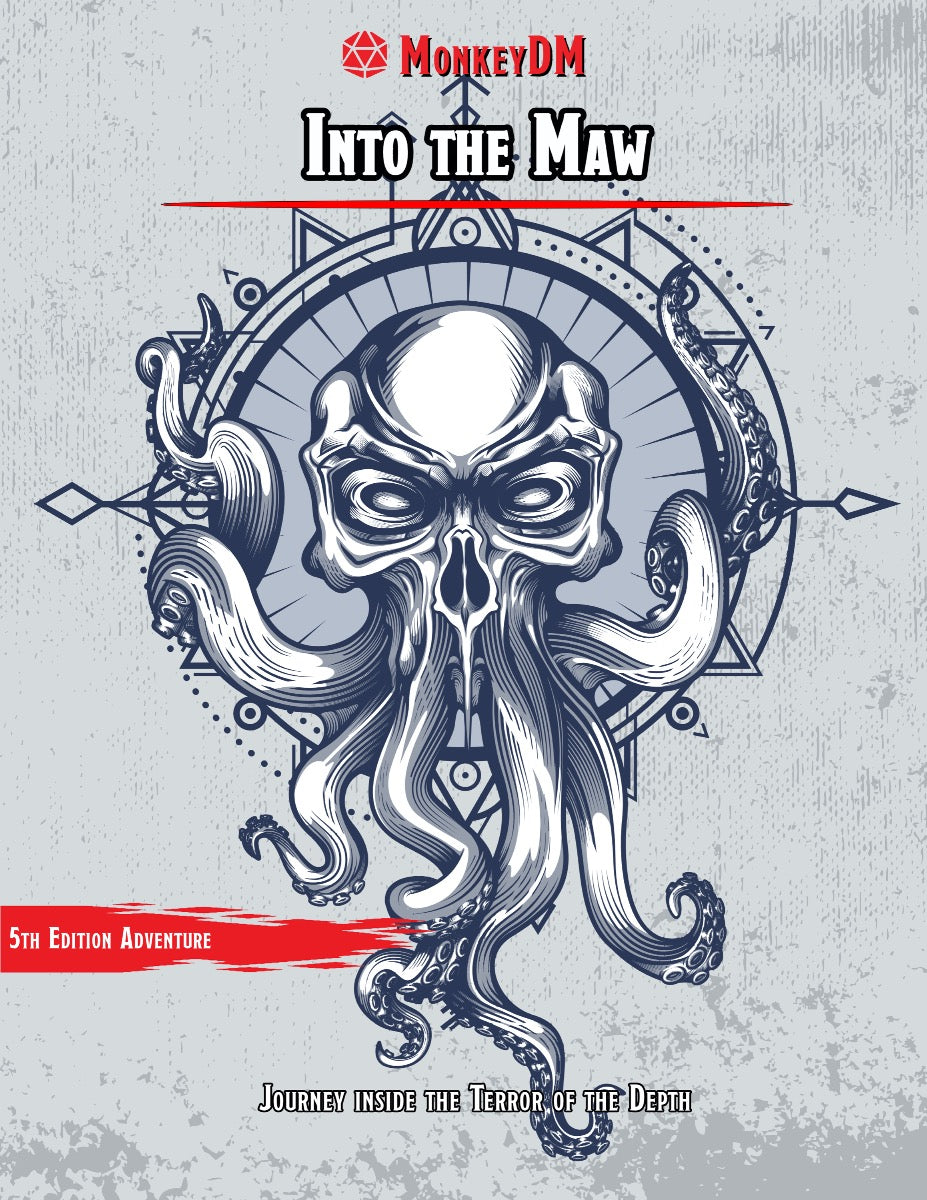 Into the Maw - A Free DnD Adventure where you explore the guts of a Kraken