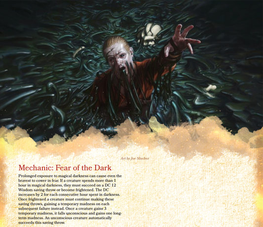 Fear of the Dark - A D&D 5e Mechanic which Will Drive You Mad