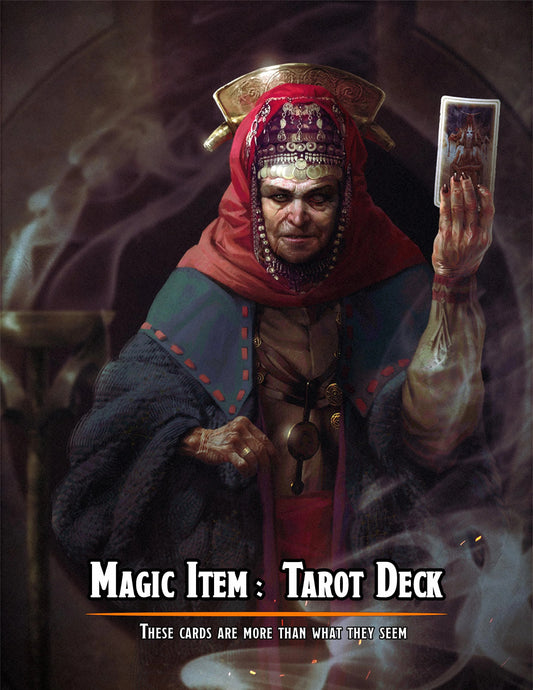 Tarot Deck - Call Upon Fate in D&D 5E