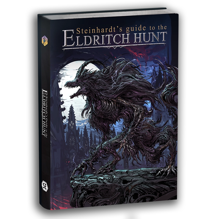 Hardcover Book - Steinhardt's Guide to the Eldritch Hunt